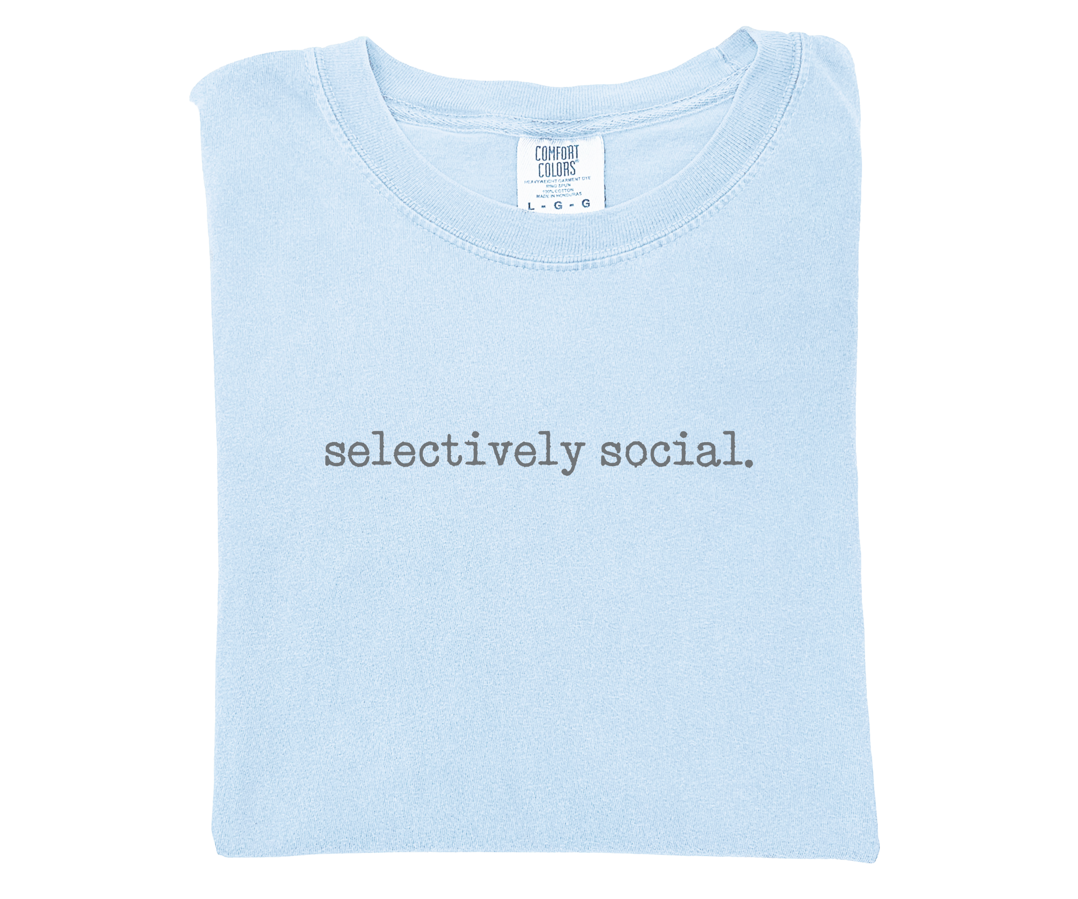 selectively social.